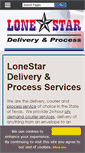 Mobile Screenshot of lonestardeliveryonline.com